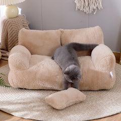Soft Plush Cat & Dog Bed