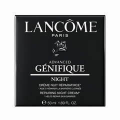 Lancome Advanced Génifique Night Cream packaging on a white background